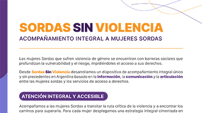 /sordas sin violencia